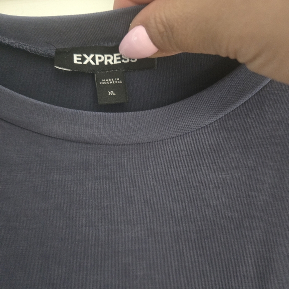 Express Blue Women's Dress - Picture 2 of 3